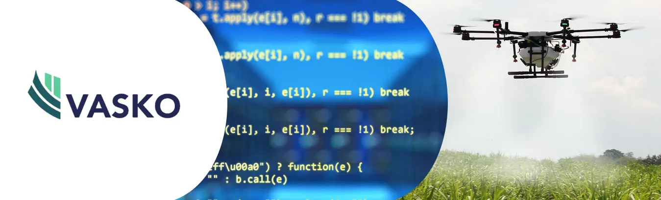 Servicios de aplicaiones(software) y Drones con Vasko
