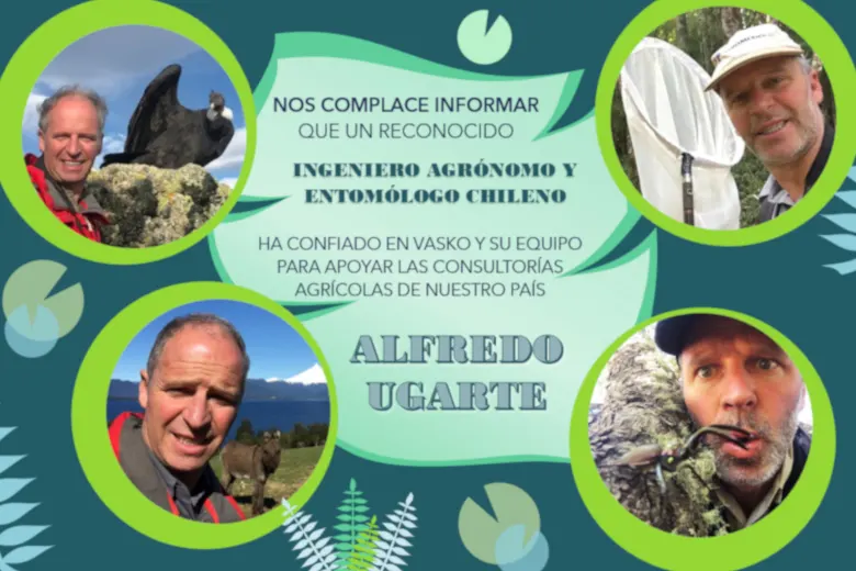 Noticia Vasko, Alfredo Ugarte control de Plagas